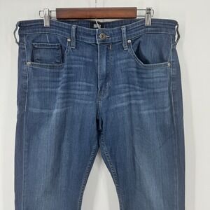 Paige Federal Mens Size 36 Blue Denim Jeans Made in USA Straight Leg
